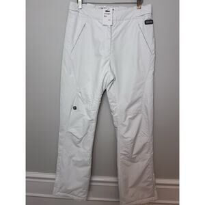 Brugi Womens White Insulated Water Proof Snowpants Ski Pants Size Small NWT $298